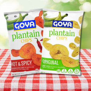 GOYA Plantain Chips Original & Hot & Spicy