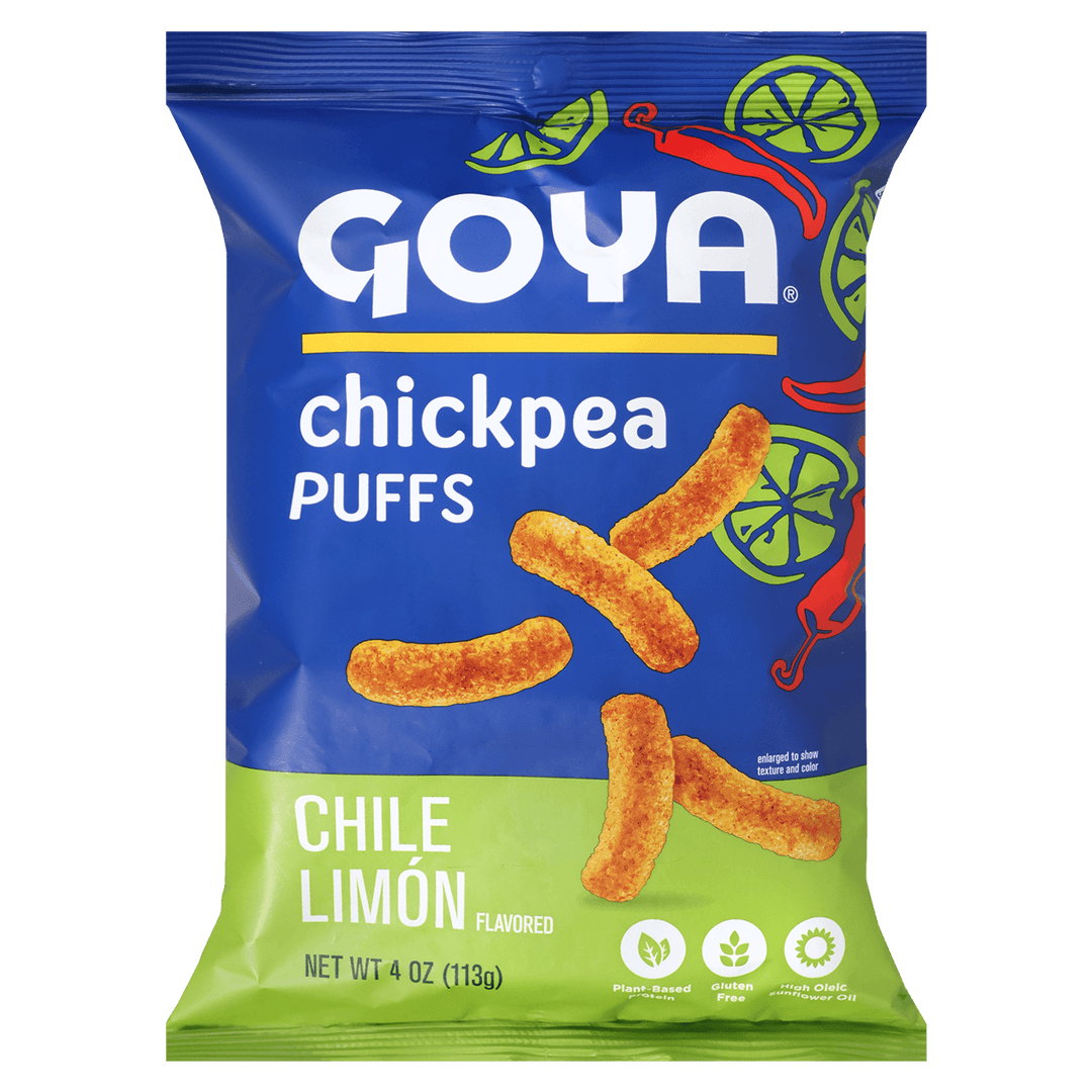 Goya Chickpea Puffs - Chile Limón, 4 oz. Bag