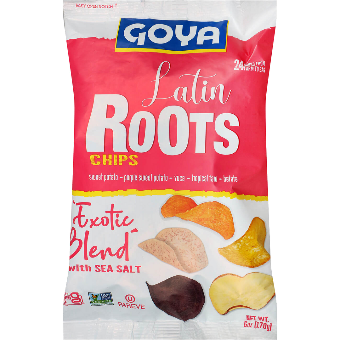 Latin Roots Chips Exotic Blend, 6 oz Bag