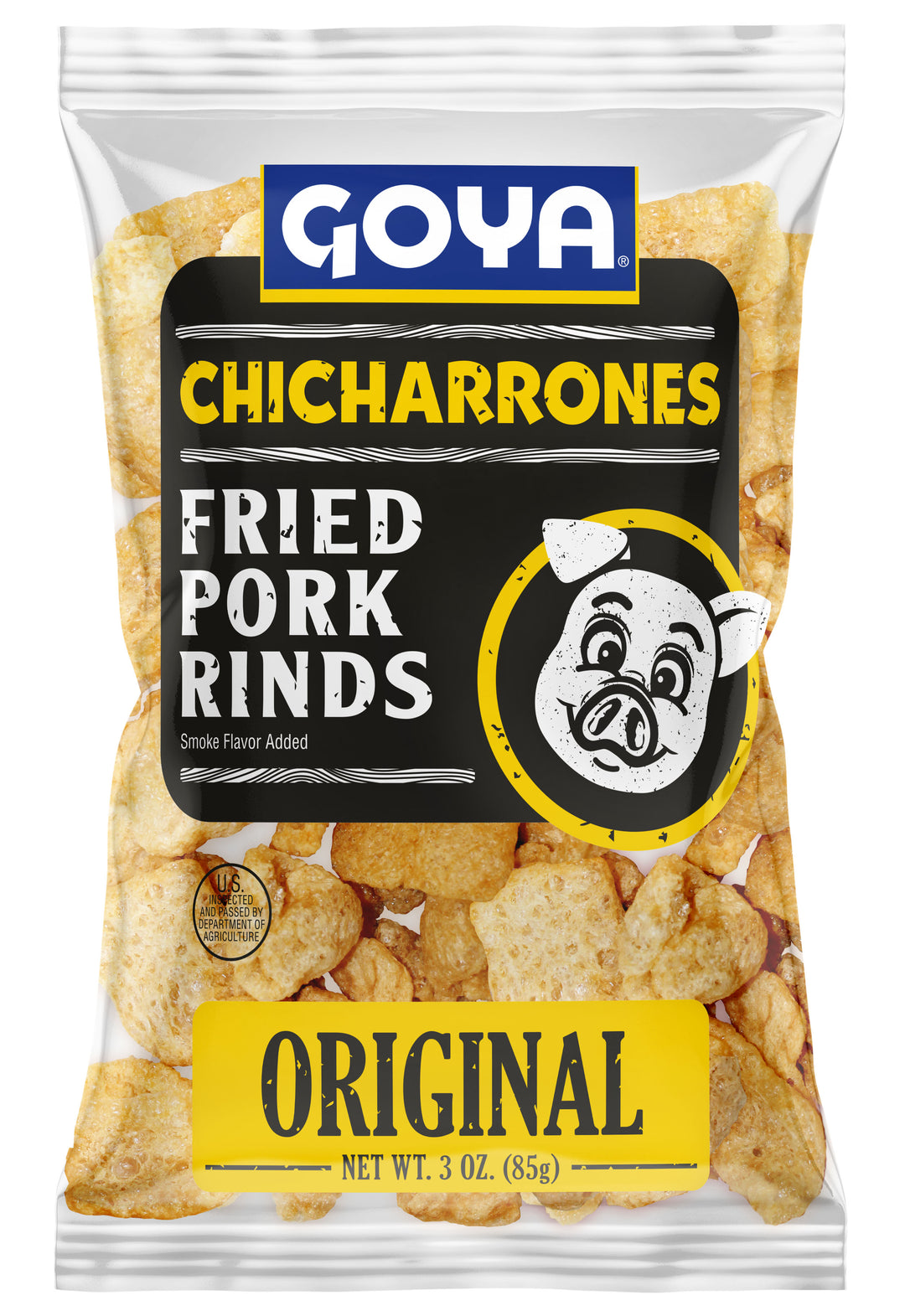 Chicharrones Fried Pork Rinds, 3 oz Bag