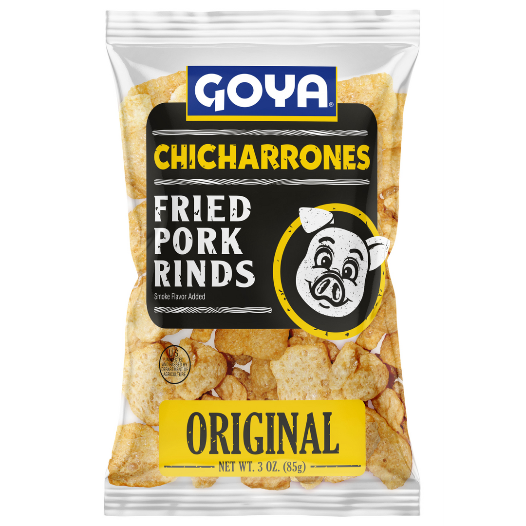 Chicharrones Fried Pork Rinds, 3 oz Bag
