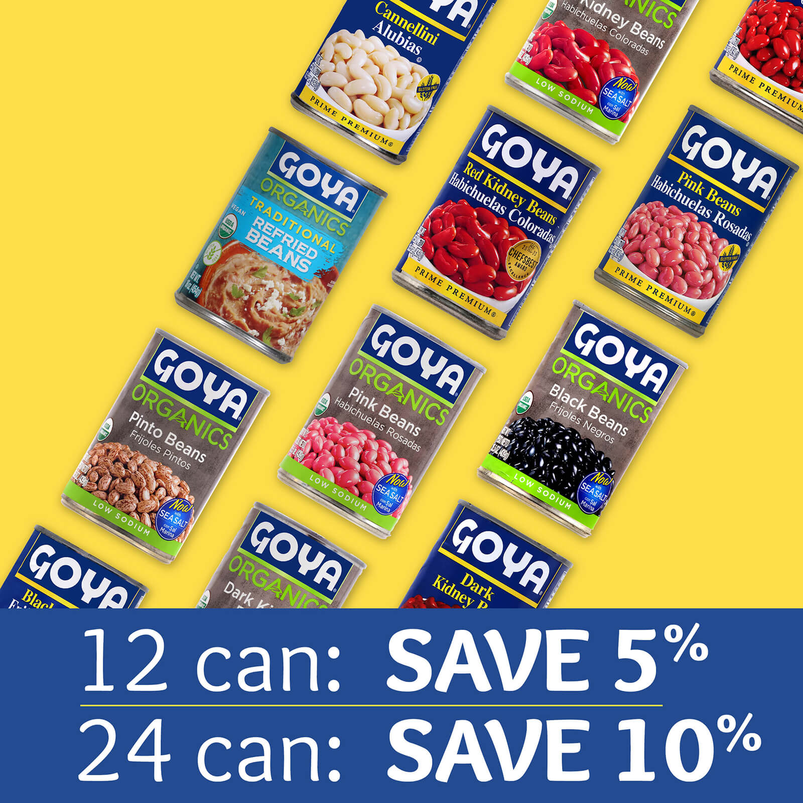 Refried Canned Beans – Shop Goya