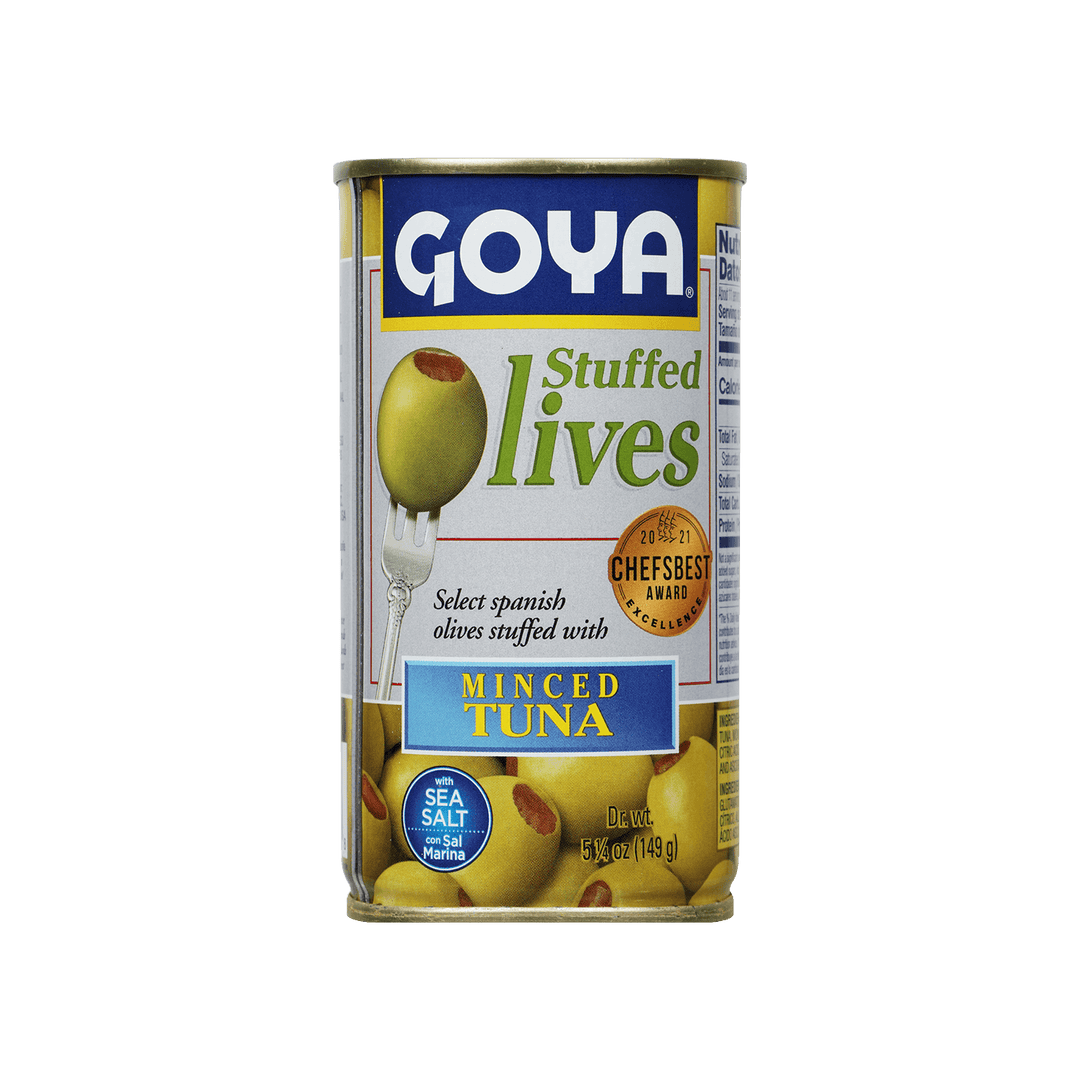 Stuffed Olives Minced Tuna 5.25 oz Can