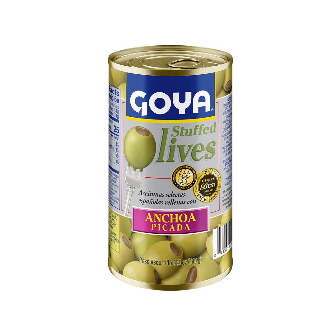 Olives Stuffed with Minced Anchovies