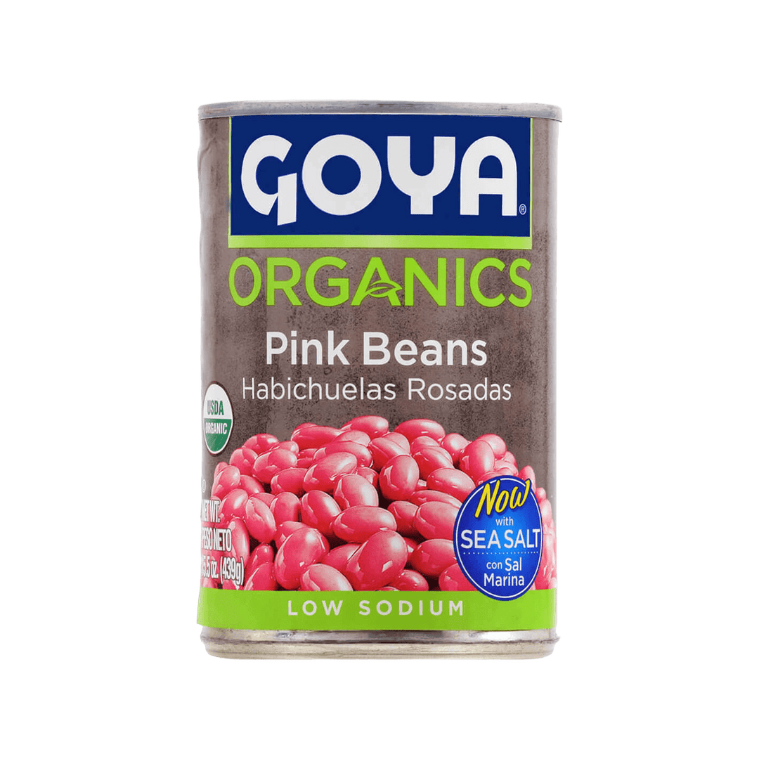 Organic Pink Beans, 15.5 oz Can