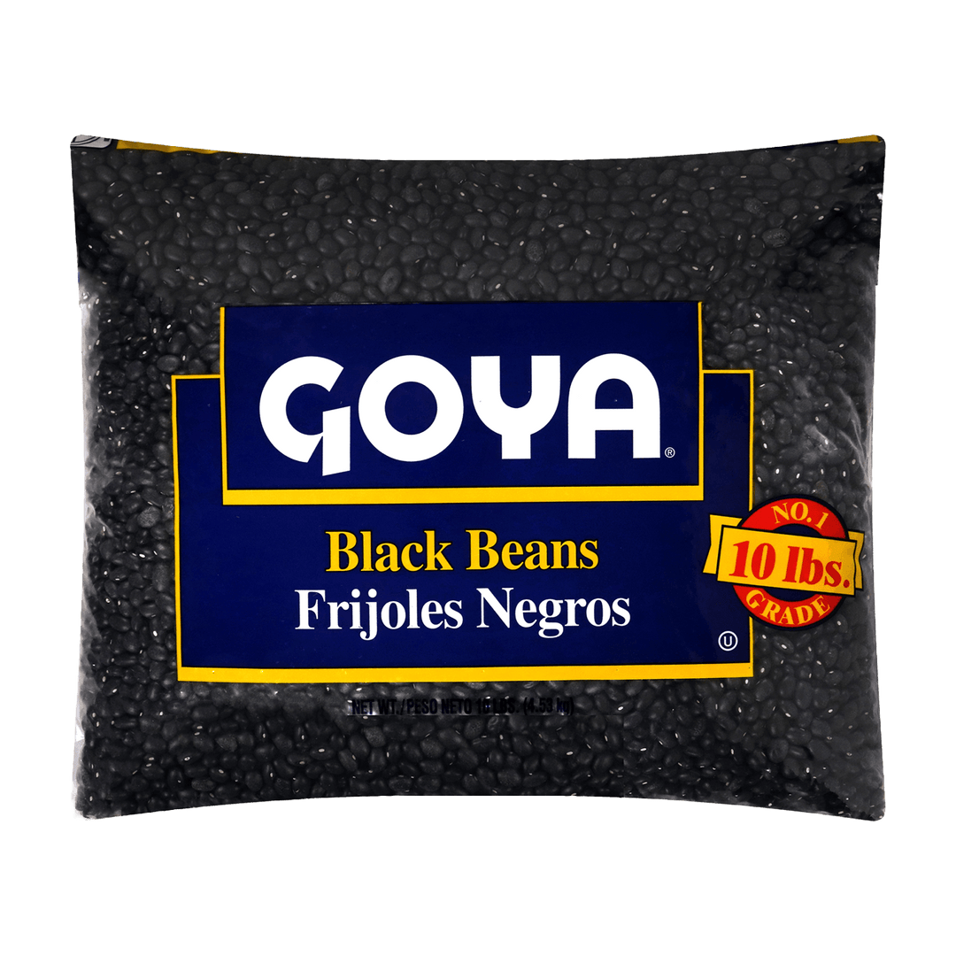 Goya Black Beans - Dry, 10 lb Bag