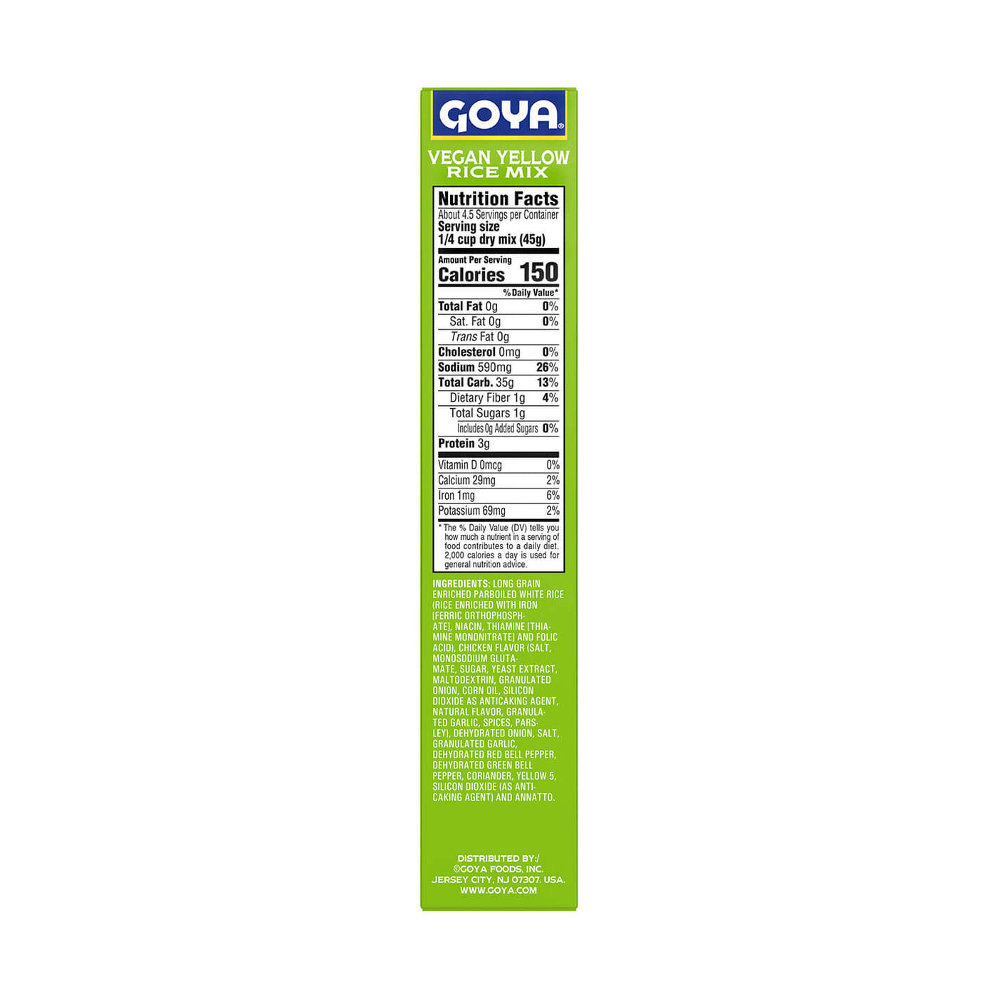 Goya Vegan Yellow Rice – Shop Goya
