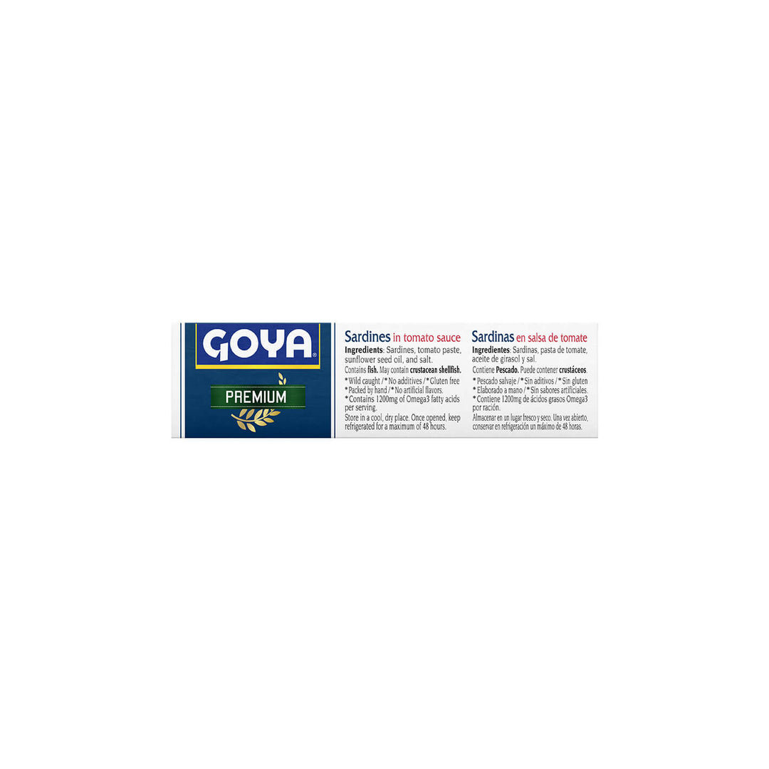 Sardines In Tomato Sauce, 15 oz Can – Shop Goya