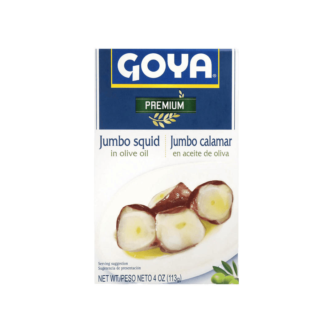 Jumbo Squid Pieces (Octopus Style) in Olive Oil 4 oz