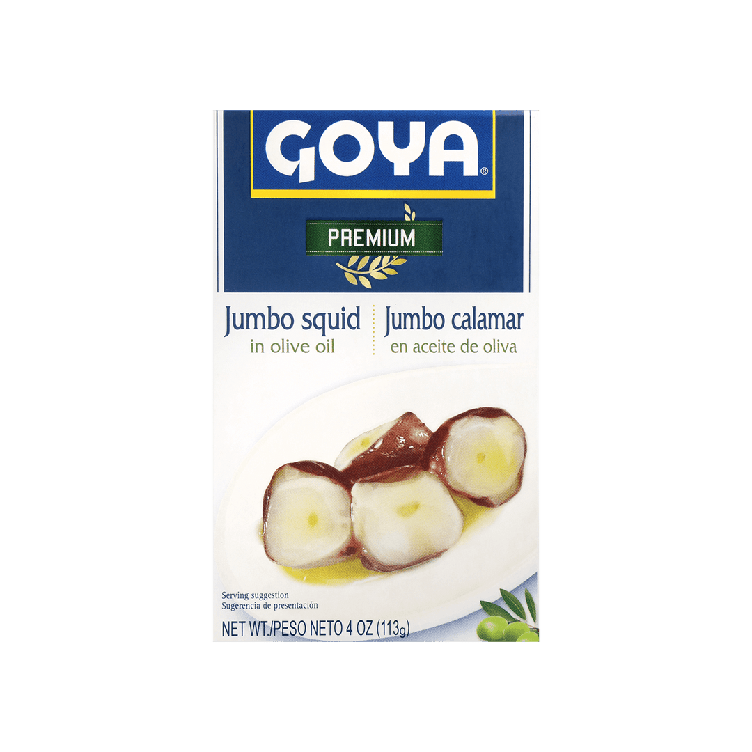 Jumbo Squid Pieces (Octopus Style) in Olive Oil 4 oz