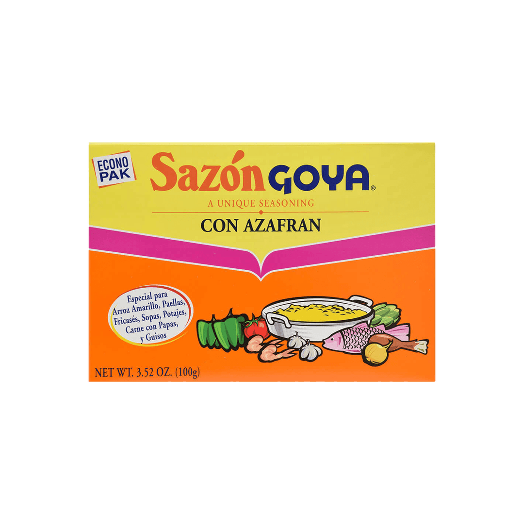 Sazón with Azafran, 3.52 oz Box