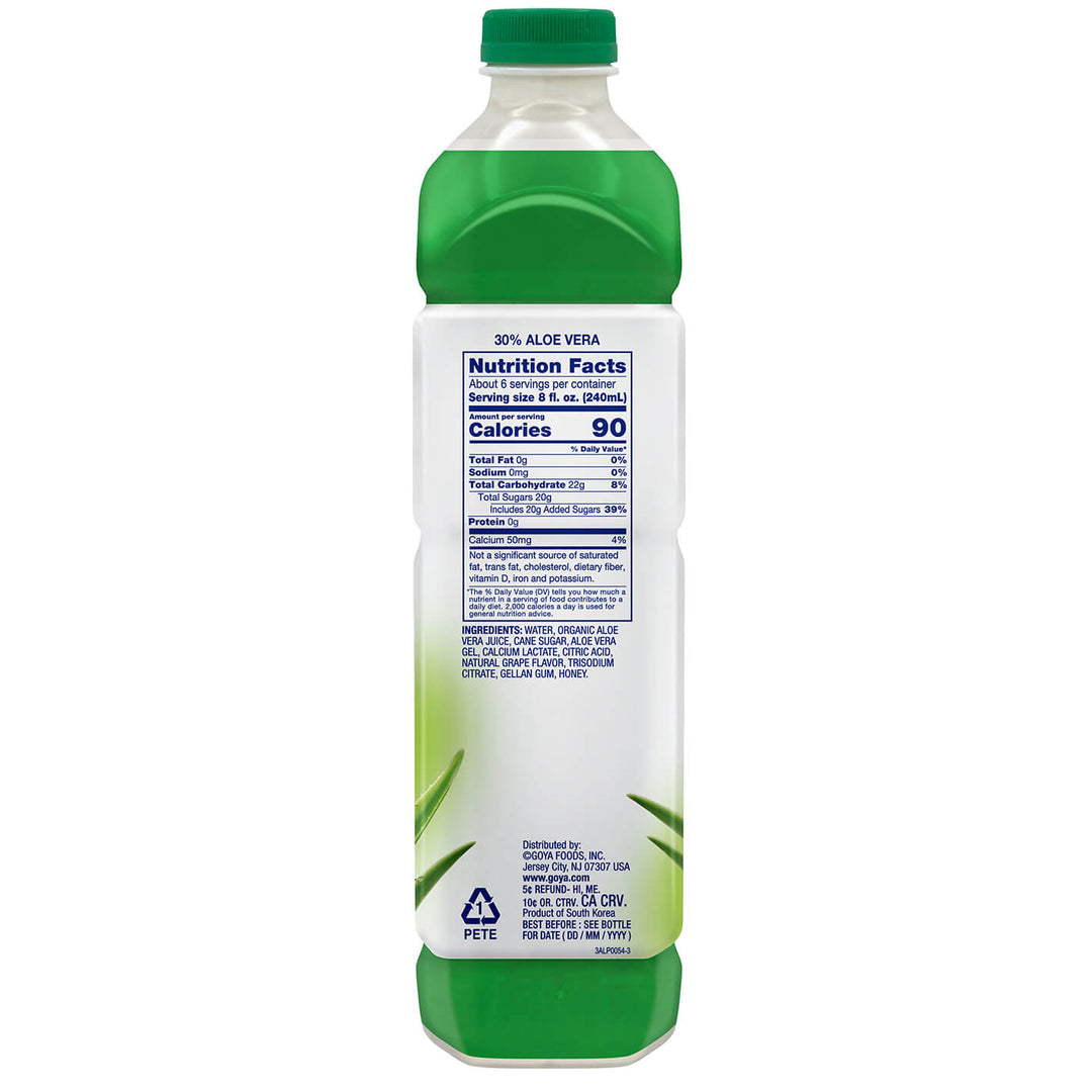 aloe vera plant nutrition Goya Aloe Vera Drink – Shop Goya