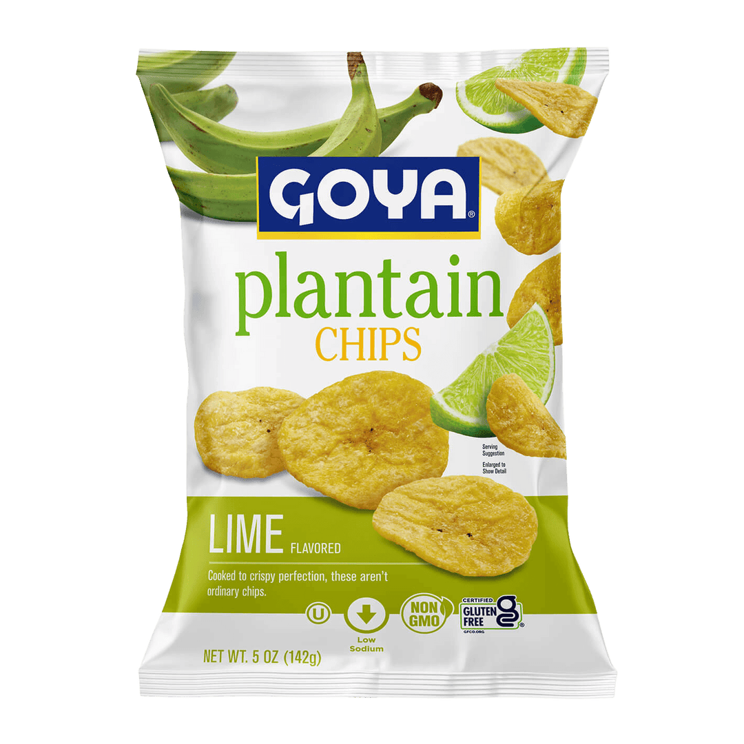 Plantain Chips Lime, 5 oz Bag