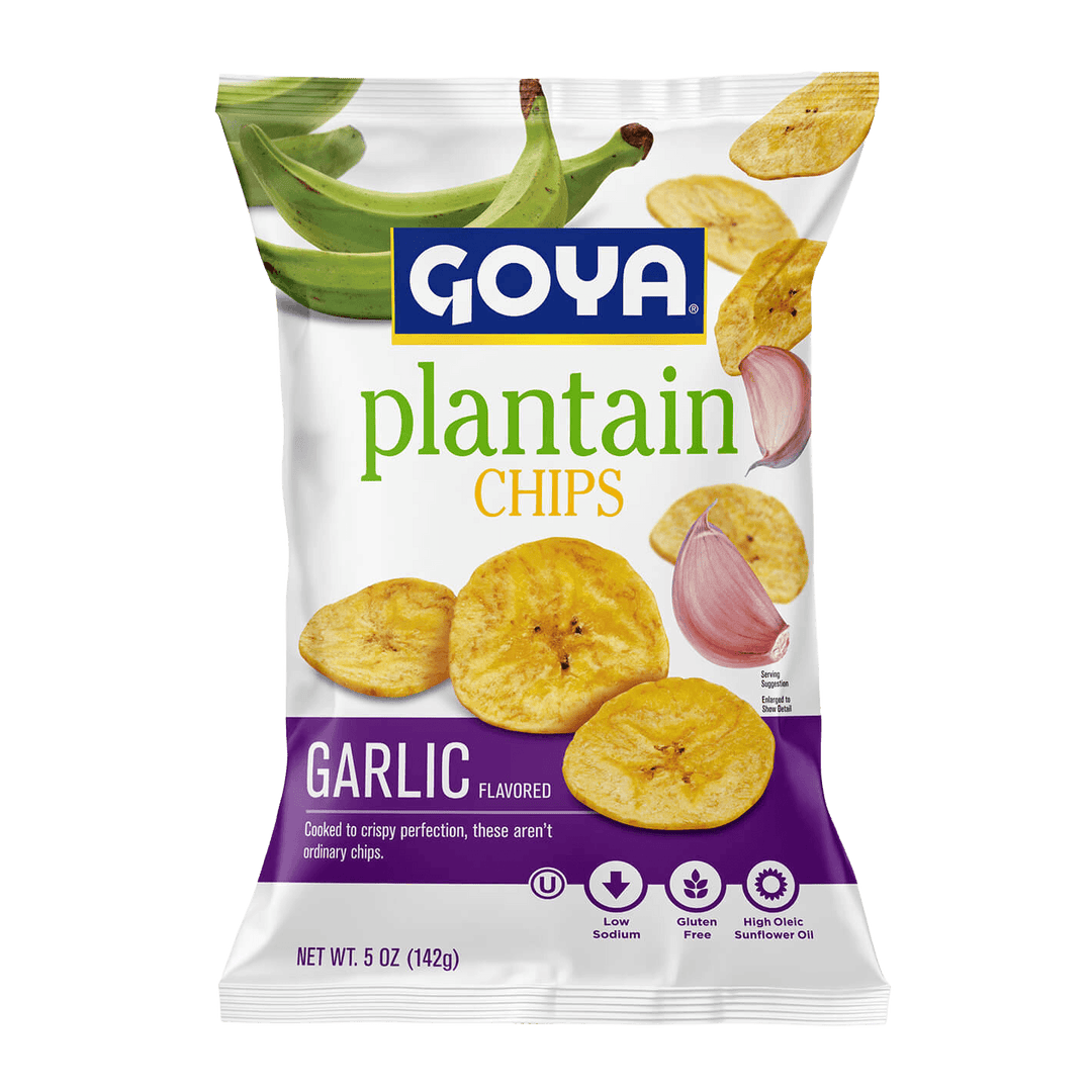 Plantain Chips Garlic, 5 oz Bag