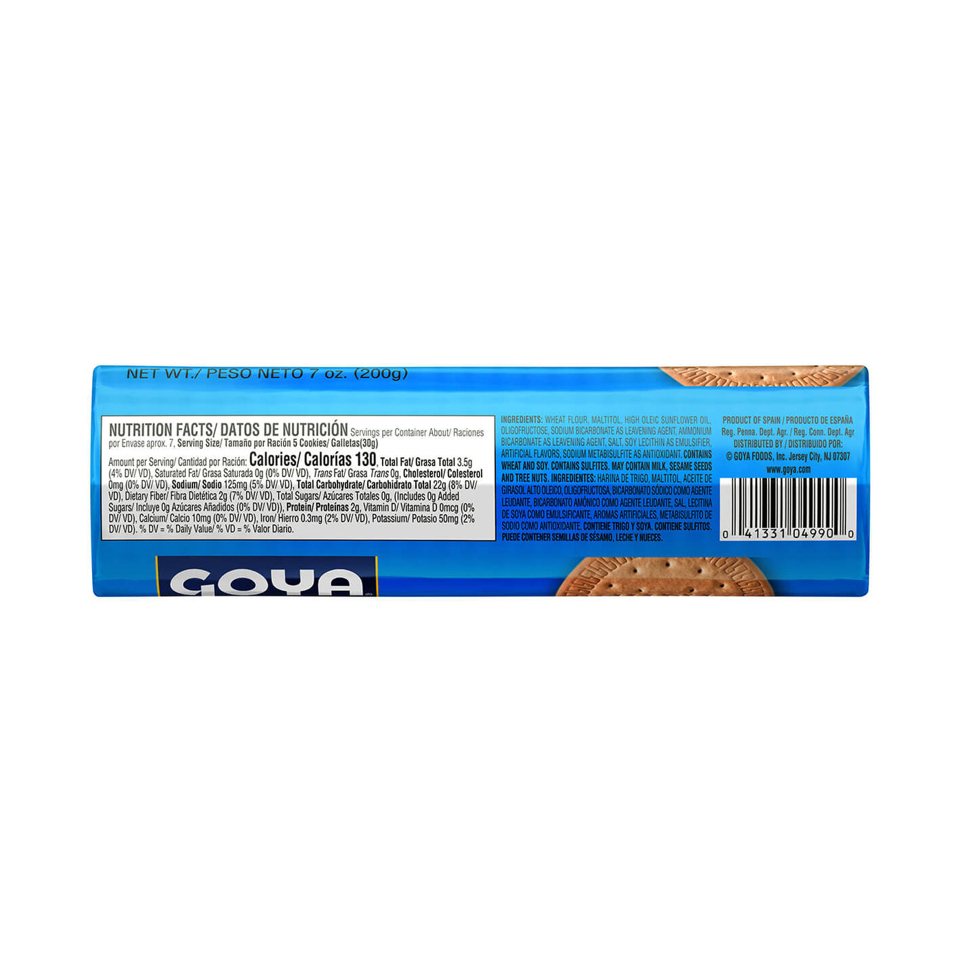 Maria Cookies - Sugar free 7 oz – Shop Goya