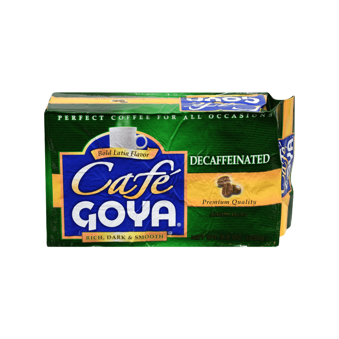 Café Goya Decaffeinated Coffee 8.8 oz Box – Shop Goya