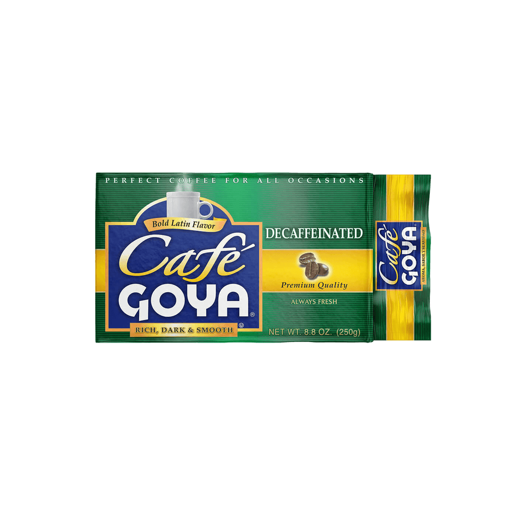 Café Goya Decaffeinated Coffee 8.8 oz Box – Shop Goya