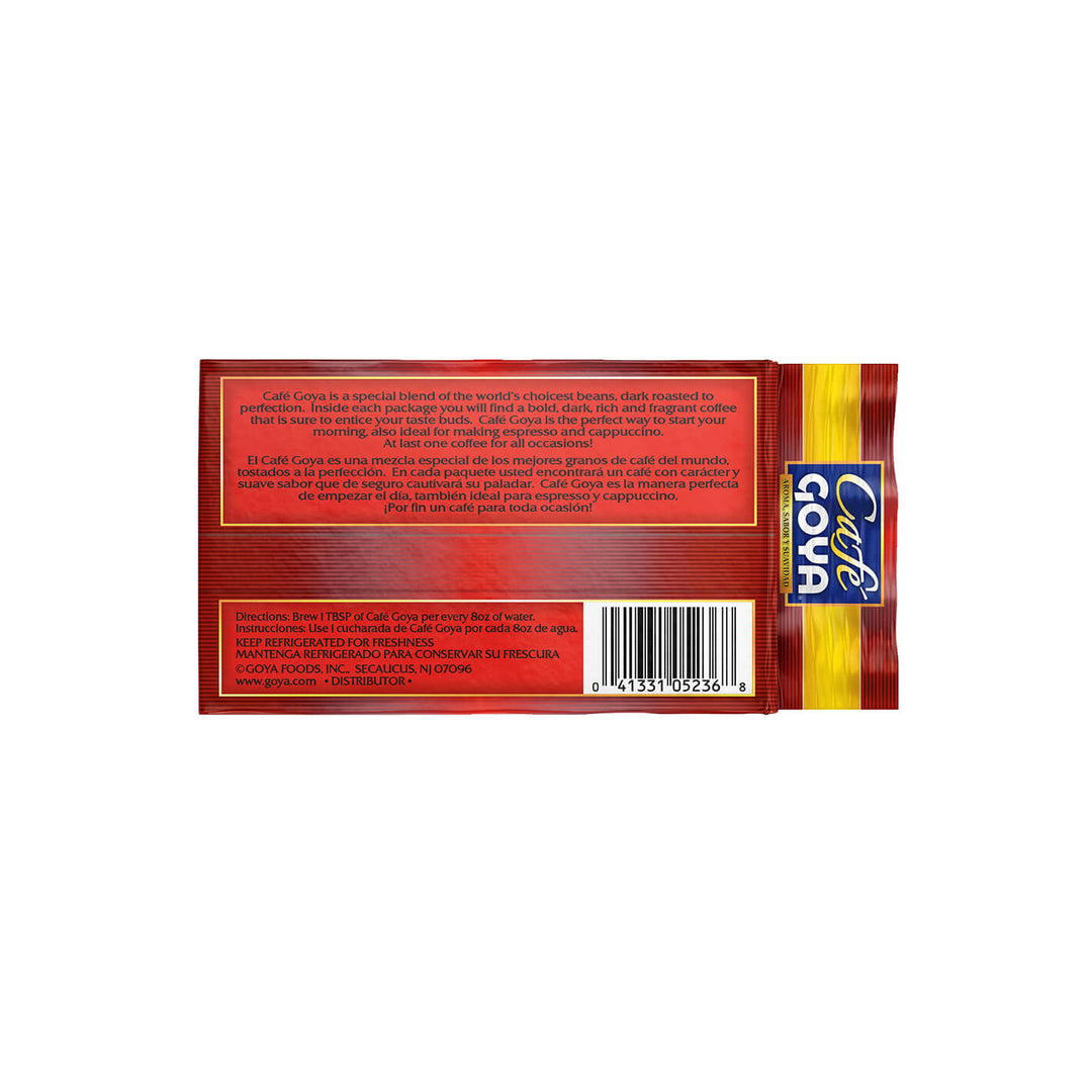 Café Goya 100% Pure Rich, Dark & Smooth Coffee, 8.8 oz Brick