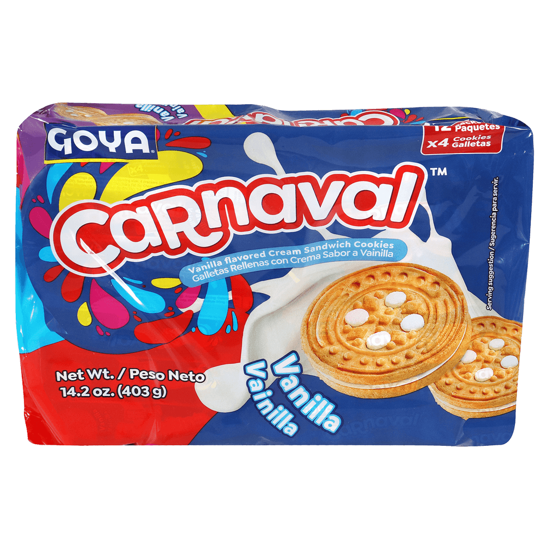 Carnaval Vanilla Cookies