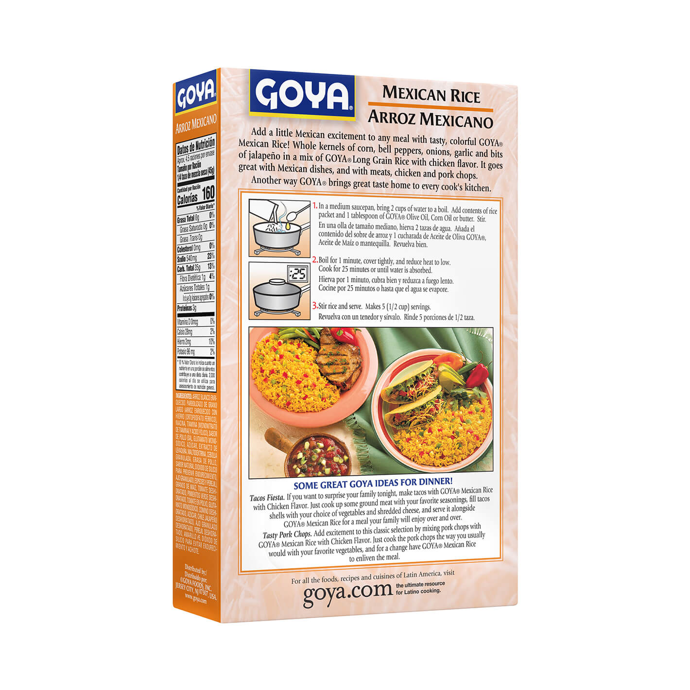 Goya Rice Made In Goya Mexican Rice – Shop Goya