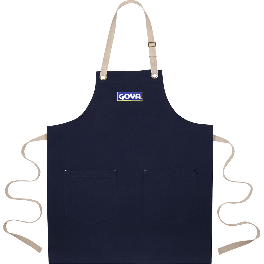 Goya 2-Pocket Apron, Navy Blue