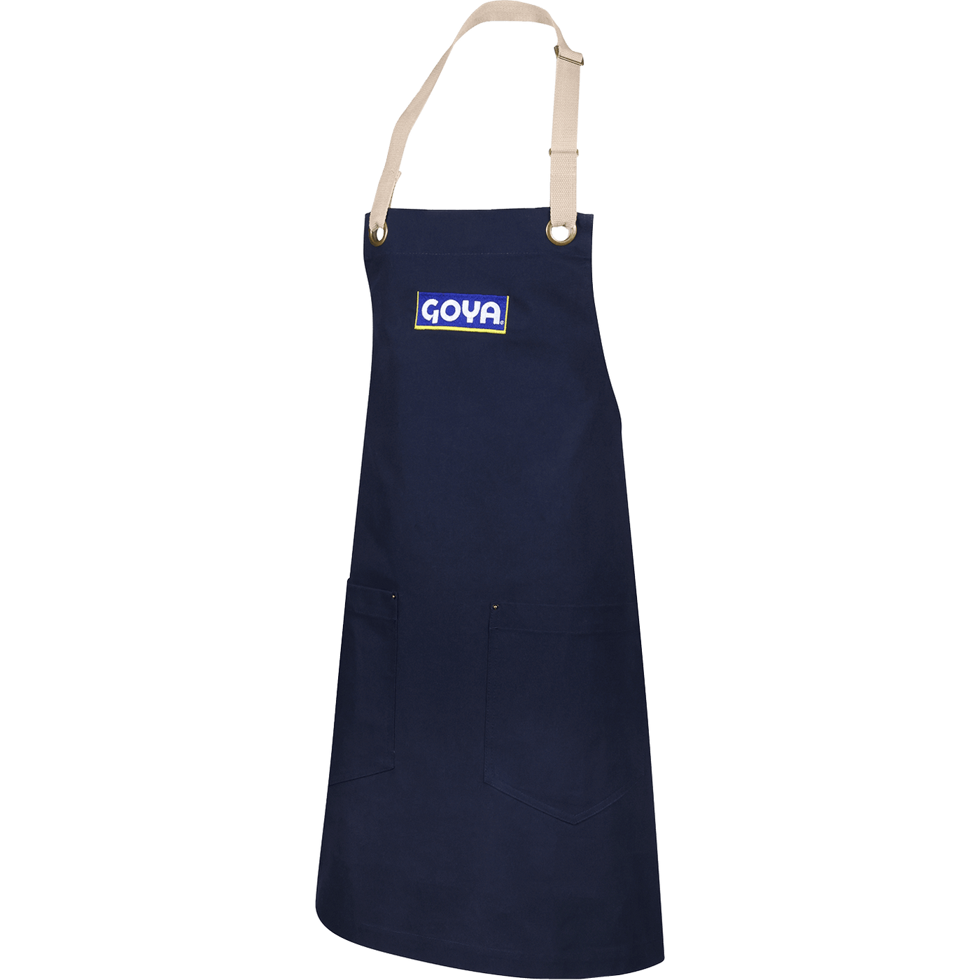 Goya 2-Pocket Apron, Navy Blue