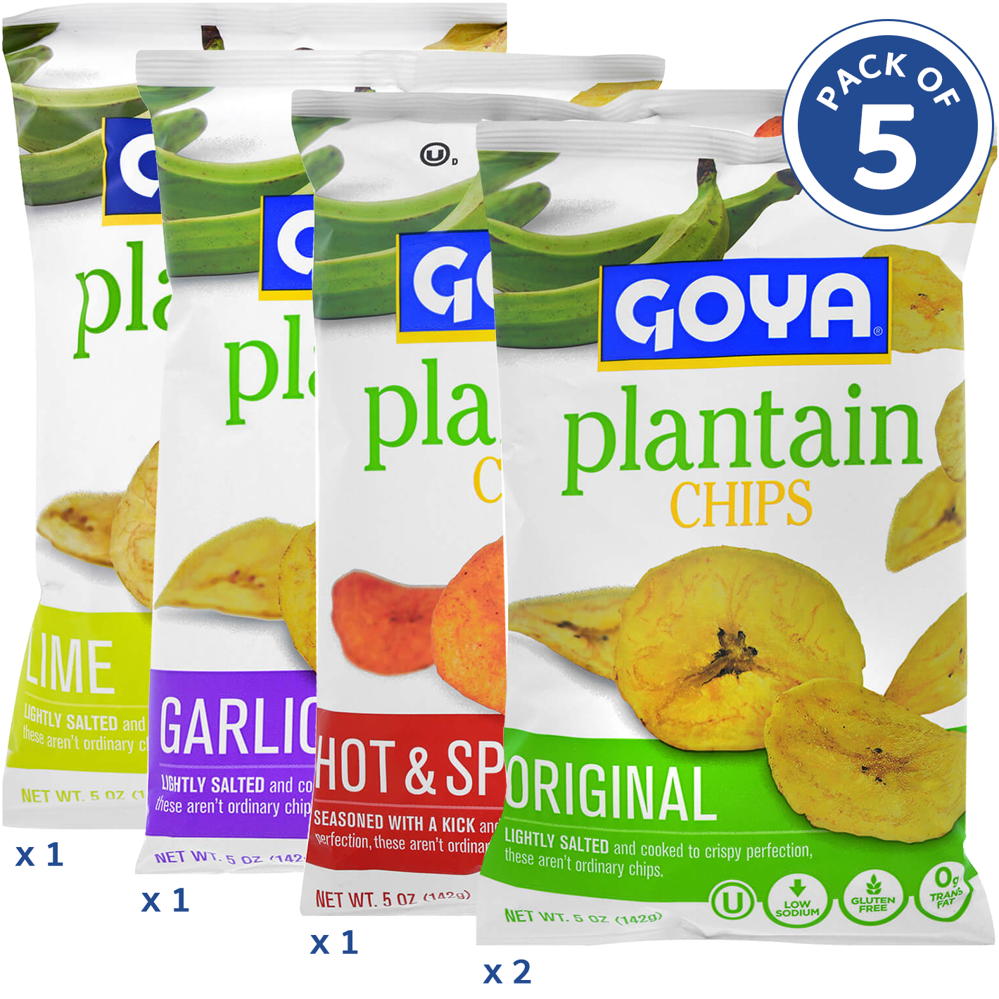 Plantain Chips Variety Pack Shop Goya