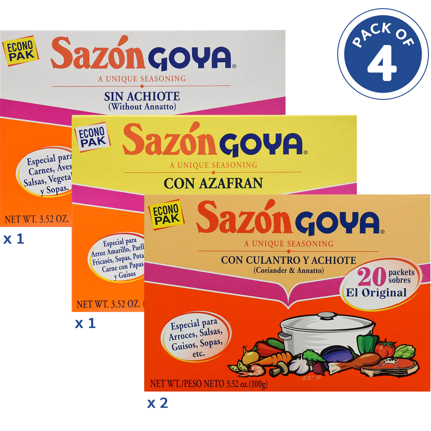 Sazón Variety Pack Shop Goya