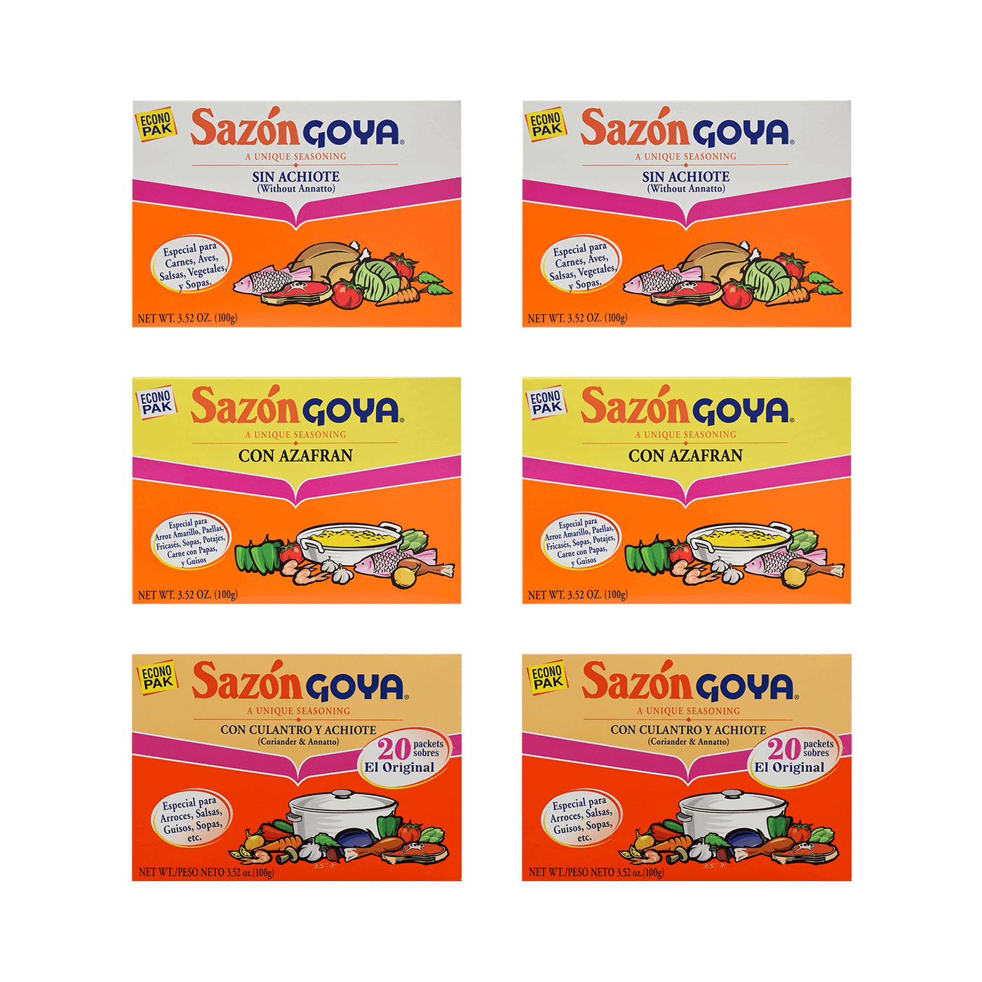 The Sazón Lovers Box – Shop Goya