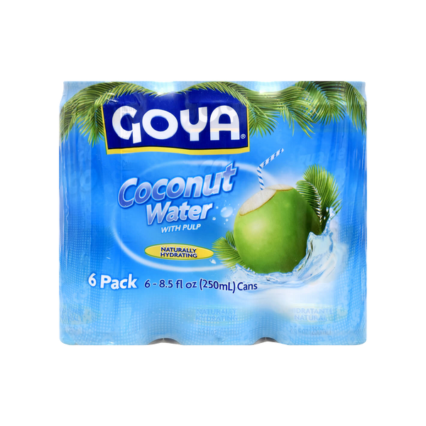 Goya Coconut Water With Pulp Multipack Shop Goya