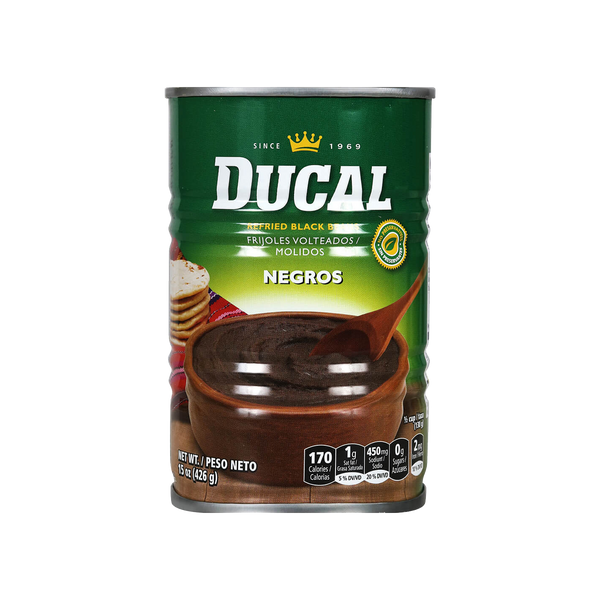 Ducal Refried Black Beans