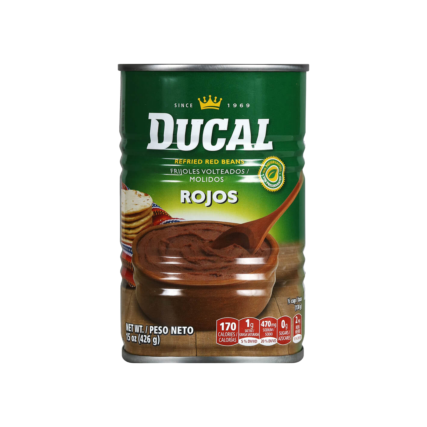   Ducal Refried Red Beans