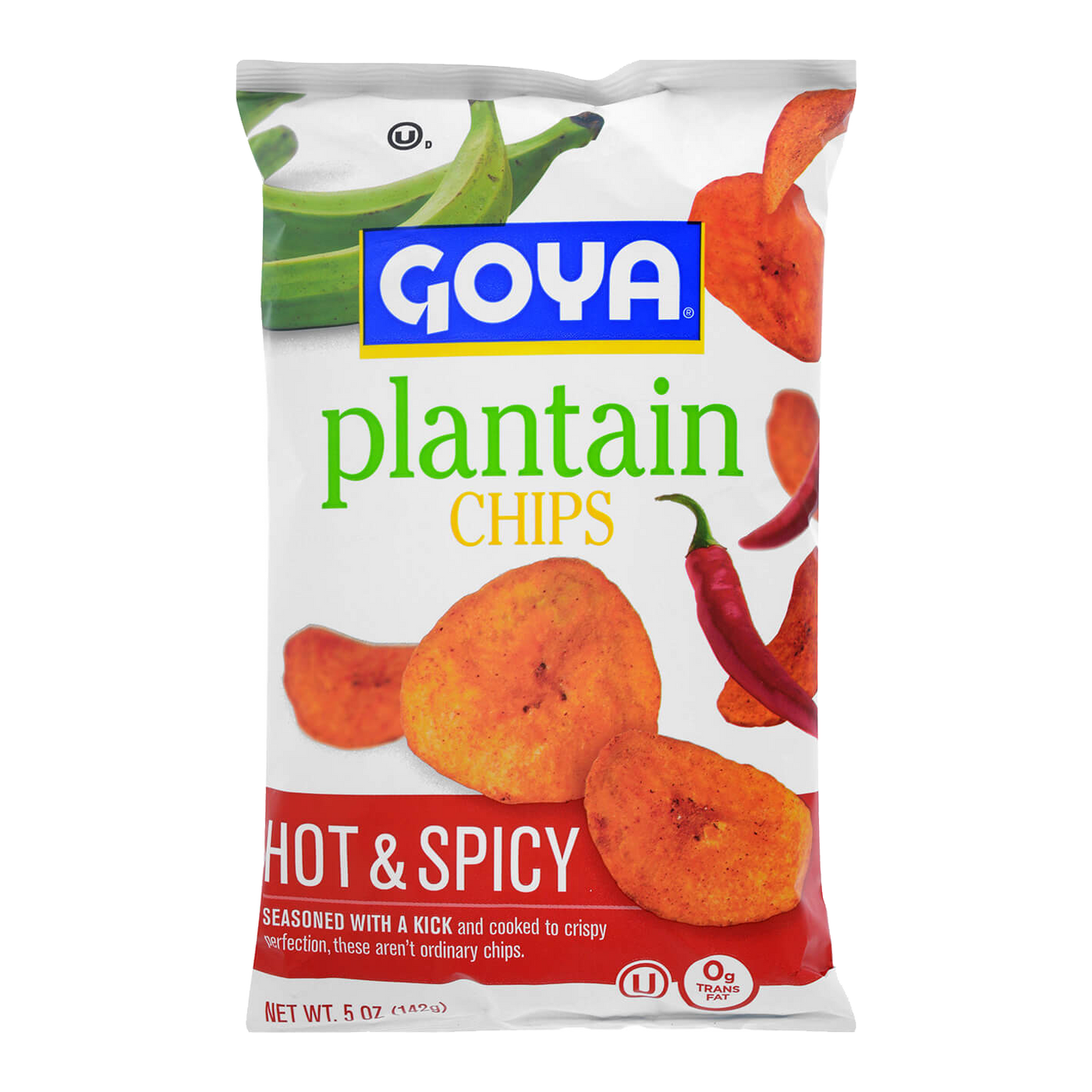   Goya Plantain Chips Hot & Spicy