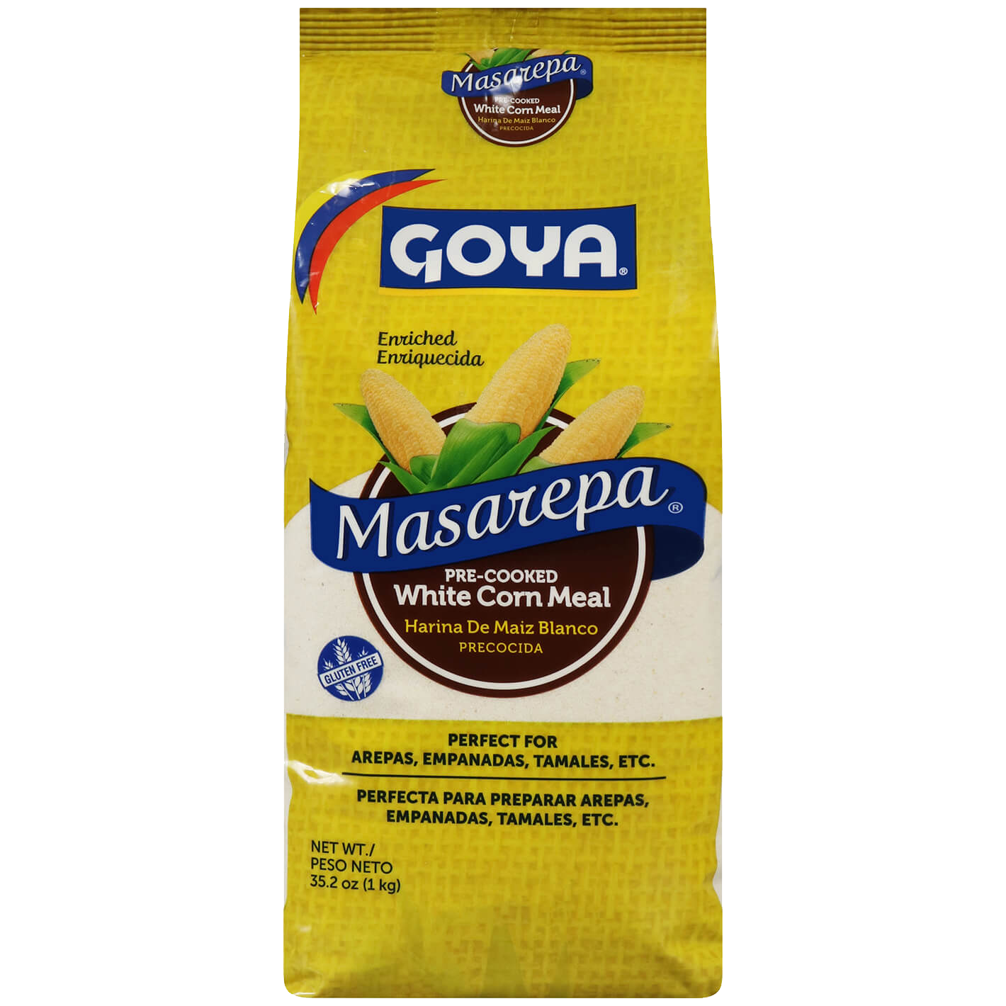 Goya Masarepa PreCooked White Corn Meal Shop Goya