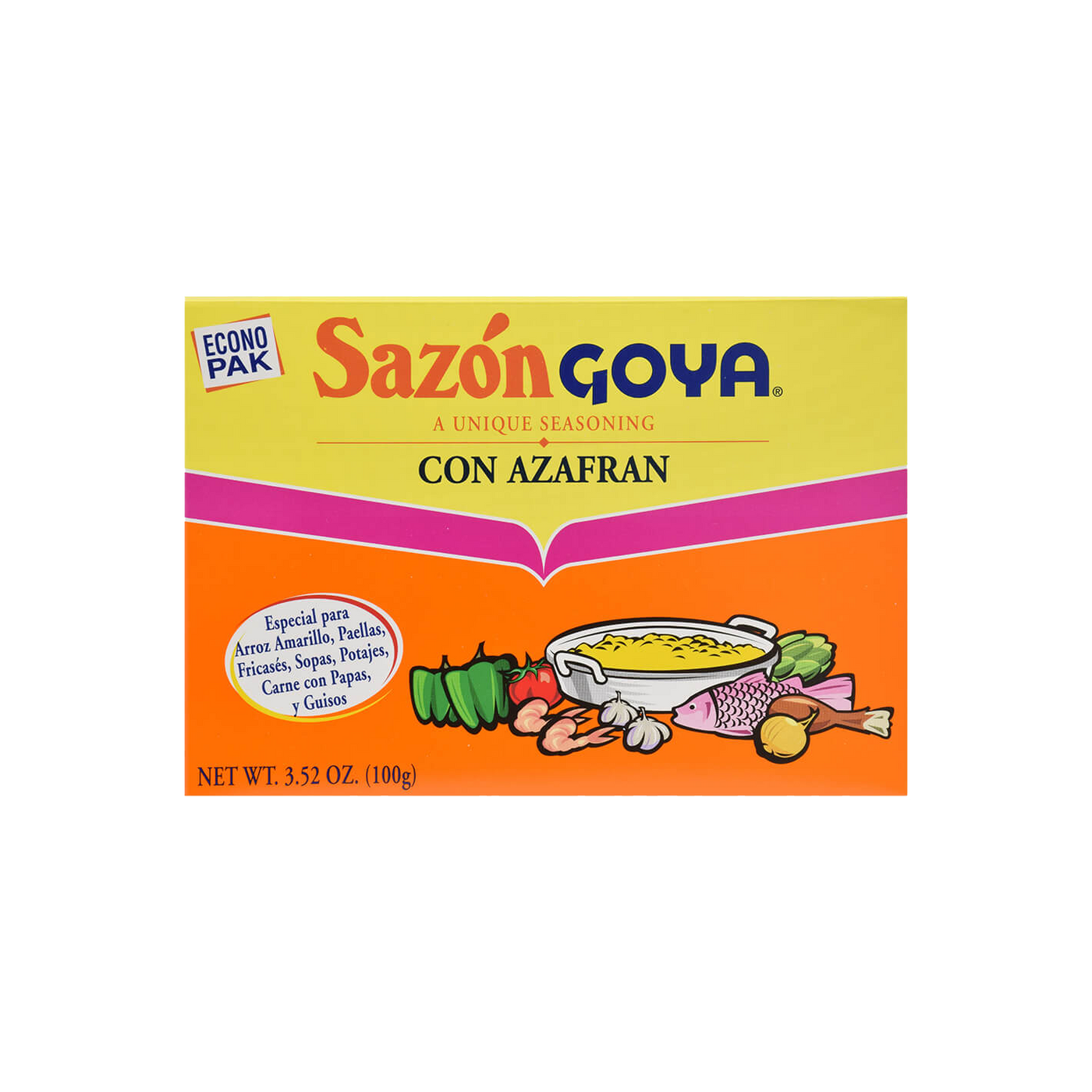   Goya Sazón  With Azafran