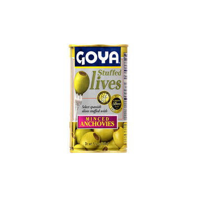   Goya Stuffed Olives Minced Anchovies