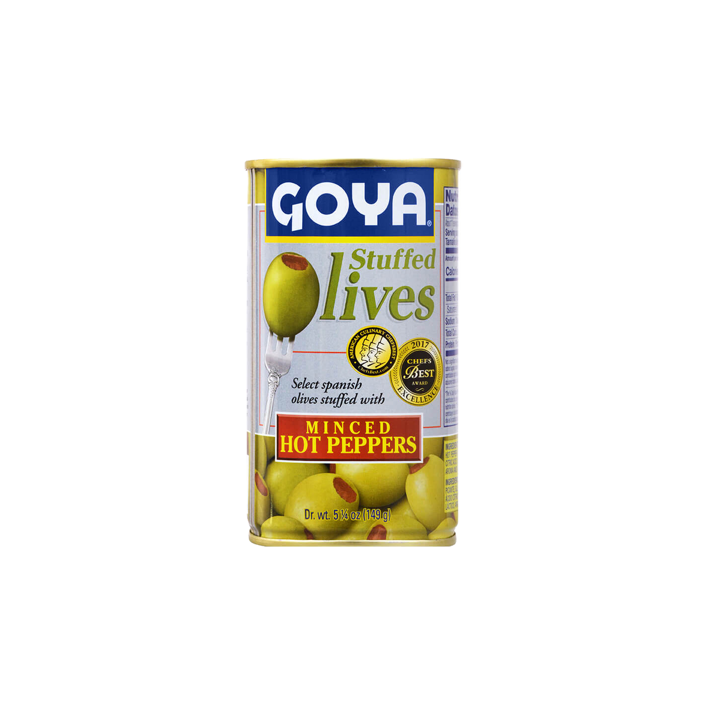   Goya Stuffed Olives Minced Hot Peppers